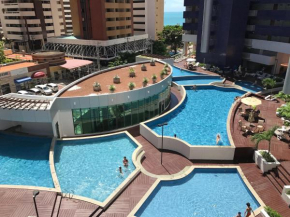 Отель Beach Class APARTAMENTO BEIRA MAR COM 2 QUARTOS  Форталеза